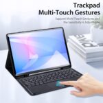 Samsung Galaxy Tab S10 FE+ Dux Ducis TK Wireless Keyboard with Folio Cover - Image 6