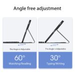 Samsung Galaxy Tab S10 FE+ Dux Ducis TK Wireless Keyboard with Folio Cover - Image 5