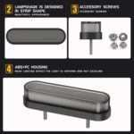 (2 Pack) 32 LED Truck/Trailer Tail Light Kit, 99mm Long, 12V-24V, Tail/Brake Red OR Amber Turn Signal - Image 3