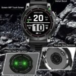 North Edge Cross Fit 3 AMOLED GPS Sports Smart Watch, 5ATM, Barometer, Compass, Fitness Recording - Image 8
