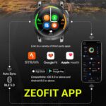 North Edge Cross Fit 3 AMOLED GPS Sports Smart Watch, 5ATM, Barometer, Compass, Fitness Recording - Image 5