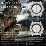 North Edge Evoque 2 Solar Charging Outdoor Watch, 50 Metres Waterproof - Image 6