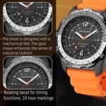 North Edge Evoque 2 Solar Charging Outdoor Watch, 50 Metres Waterproof - Image 3