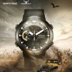North Edge Hornet Adventure Watch, Hybrid Display, 50 Metres Waterproof, World Time, Speed - Image 2
