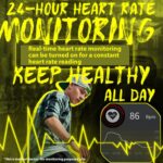 North Edge Mars 2 Rugged Watch, Water Resistant, Fitness Recording, Heart Rate, Blood Oxygen Monitoring - Image 5