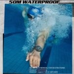 North Edge Mars 3 Carbon Fiber Outdoor Watch, 50 Metres Waterproof, World Time, Stopwatch - Image 8