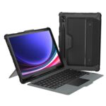 Samsung Galaxy Tab S9 / S9 FE / S10 FE Nillkin Bluetooth Detachable Touchpad Backlit Keyboard and Protective Cover, Camera Cover