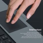 Samsung Galaxy Tab S9 / S9 FE / S10 FE Nillkin Bluetooth Detachable Touchpad Backlit Keyboard and Protective Cover, Camera Cover - Image 8