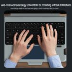 Samsung Galaxy Tab S9 / S9 FE / S10 FE Nillkin Bluetooth Detachable Touchpad Backlit Keyboard and Protective Cover, Camera Cover - Image 10