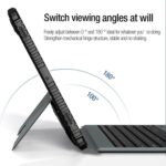 Samsung Galaxy Tab S9 / S9 FE / S10 FE Nillkin Bluetooth Detachable Touchpad Backlit Keyboard and Protective Cover, Camera Cover - Image 3