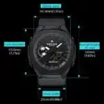 North Edge Mercury Adventure Watch, 5ATM Waterproof, Alarm - Image 10