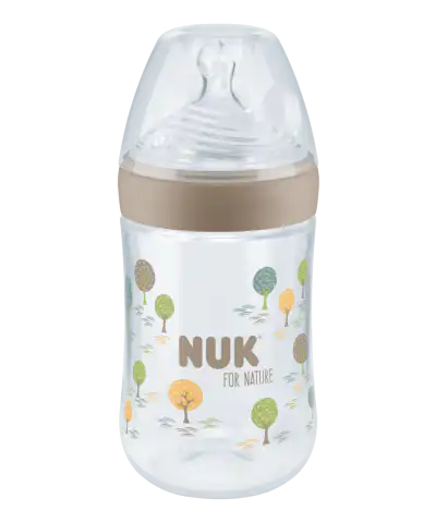 NUK for Nature Baby Bottle with Temperature Control - Sustainable, Natural, & BPA-Free - Image 5
