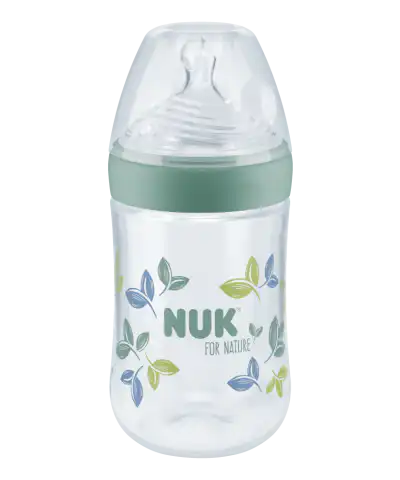 NUK for Nature Baby Bottle with Temperature Control - Sustainable, Natural, & BPA-Free - Image 4