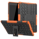 Apple iPad 10.2 Rugged Shockproof Protective Tablet Cover, Tread Pattern with Stand - Image 2