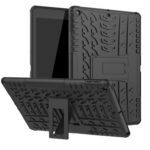 Apple iPad 10.2 Rugged Shockproof Protective Tablet Cover, Tread Pattern with Stand