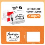 40mm Phomemo Pre-Cut Thermal Label Roll, White - Image 8