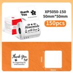 50mm Phomemo Pre-Cut Thermal Label Roll, White - Image 8