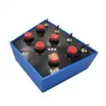 RaceCraftsNZ RCLITE - Compact Sim Racing Button Box, 10 Buttons