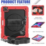 Apple iPad Pro 13 2024 Shockproof Protective Tablet Cover, Screen Protector - Image 4