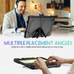 Samsung Galaxy Tab A9+ / Tab A11+ Hybrid V-Type Tablet Cover with Screen Protector - Image 4