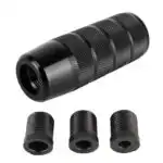 Knurled Metal 96mm Gear Shift Knob, Universal Fit - Image 4