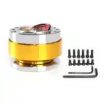 Universal 70/75mm Car Steering Wheel Quick Release Adapter Boss Kit - Image 6