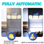 238 LED Solar Powered Motion Sensor Outdoor Light, 3 x Lighting Modes, Remote - Image 4
