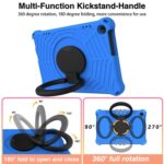 Lenovo M10 3rd Gen 10.1 Tablet Spider EVA Protective Tablet Cover, Hand Grip and Stand - Image 4
