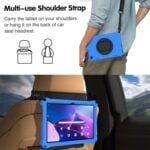 Lenovo M10 3rd Gen 10.1 Tablet Spider EVA Protective Tablet Cover, Hand Grip and Stand - Image 6