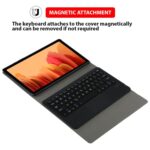 Samsung Galaxy Tab A7 T500/T505 Bluetooth Touchpad Keyboard and Cover - Image 4