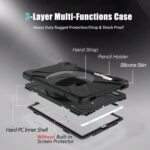 Samsung Galaxy Tab S6 Shockproof Rugged Cover with Stand - Image 3