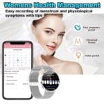 KM88 Womens Smart Watch, 1.32" AMOLED Display, AOD, Wireless Calls - Image 5