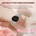 NX7 Pro Womens Smart Watch, Fitness Tracker, 1.19in AMOLED Display, Sports Modes, Music Control, Alarms, Notifications - Image 4