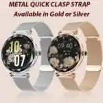 NX7 Pro Womens Smart Watch, Fitness Tracker, 1.19in AMOLED Display, Sports Modes, Music Control, Alarms, Notifications - Image 5