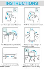 [2 PACK] Samsung Galaxy Tab S6 Lite Tempered Glass Screen Protector, High Hardness, Anti-Scratch - Image 5