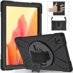 Samsung Galaxy Tab A7 10.4 Heavy Duty Tablet Cover with Rotating Stand,Hand Grip, Screen Protector - Image 2
