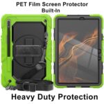 Samsung Galaxy Tab S7 / Tab S8 Heavy Duty Cover with Screen Protector Built-In, Rotating Stand,Hand Grip - Image 2