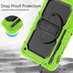 Samsung Galaxy Tab S7 / Tab S8 Heavy Duty Cover with Screen Protector Built-In, Rotating Stand,Hand Grip - Image 6