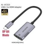 Amalink Type-C To HDMI 4K DP Alt Adapter, Type-C DP Alt to HDMI Big Screen - Image 2