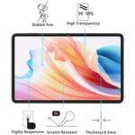 [2 Pack] Blackview Tab 18 Tempered Glass Screen Protector, Anti-Scratch - Image 2