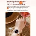 V66 Womens Smart Watch, Fitness Tracker, 1.28in AMOLED Display, Sports Modes, Music Control, Alarms, Notifications - Image 4