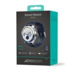 Joyroom JR-FC3 Smart Watch, 1.43" AMOLED Display, Blue Leather Strap - Image 11