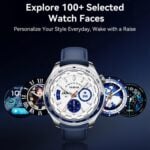 Joyroom JR-FC3 Smart Watch, 1.43" AMOLED Display, Blue Leather Strap - Image 7