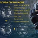 NORTH EDGE AQUA 100m Scuba Dive Watch - Dive Functions, Altimeter, Barometer & Luminous Compass - Image 3
