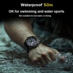 NORTH EDGE BLAZE Men's Solar-Powered Outdoor Adventure Watch | 50M Waterproof Chronograph - Image 2