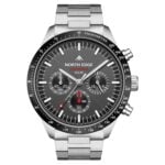 NORTH EDGE LONGWINGS Solar Charging Sports Watch | 50M Water-Resistant | Men's Stainless Steel - Image 8