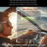 NORTH EDGE LONGWINGS Solar Charging Sports Watch | 50M Water-Resistant | Men's Stainless Steel - Image 5