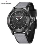 North Edge Mach Solar Quartz Watch, 50 Metres Waterproof