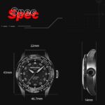 North Edge Mach Solar Quartz Watch, 50 Metres Waterproof - Image 7