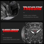 North Edge Mach Solar Quartz Watch, 50 Metres Waterproof - Image 6